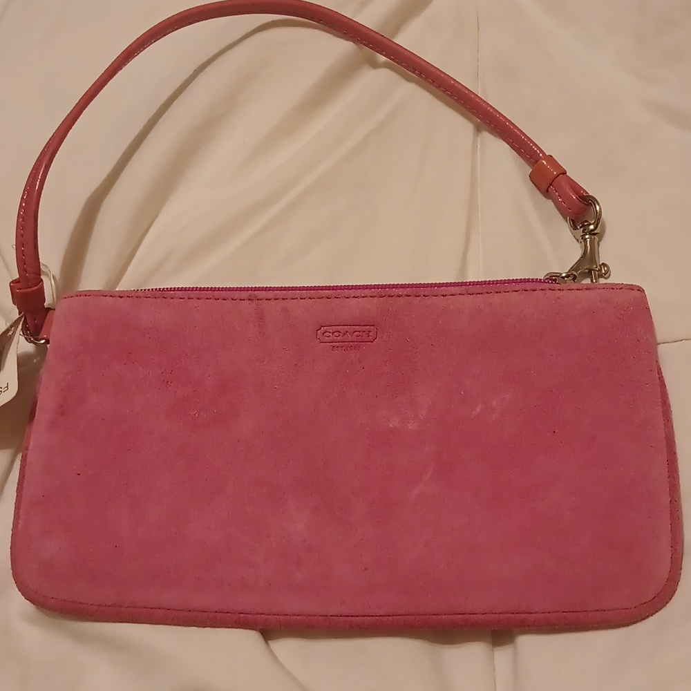 COACH  Pink Wristlet